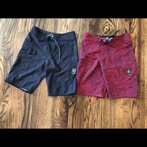 Youth Boys Volcom Mod Tech Board Shorts- Like New!